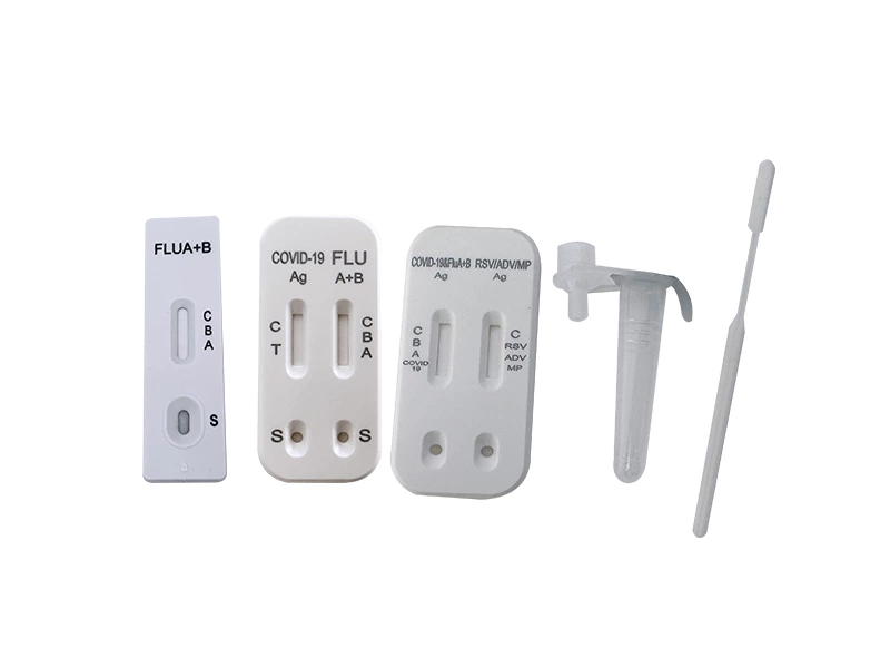 ADV/RSV/COVID-19/Inflvenza A+B Antigen Combo Test Kit (Colloidal Gold)