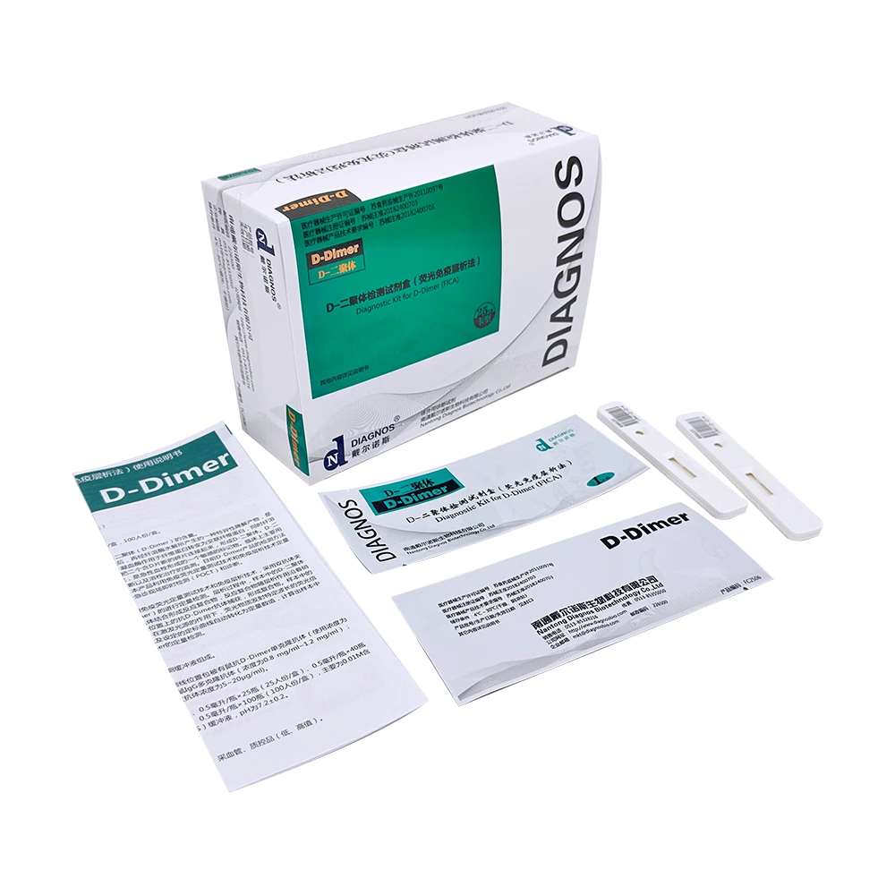 D-Dimer Test Kit (Fluorescence Immunochromatography)
