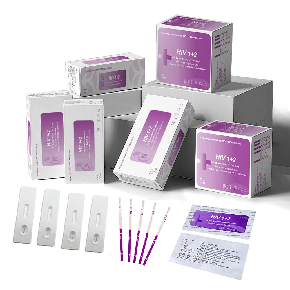 HIV 1/2 Antibody Rapid Test Kit (Colloidal Gold)