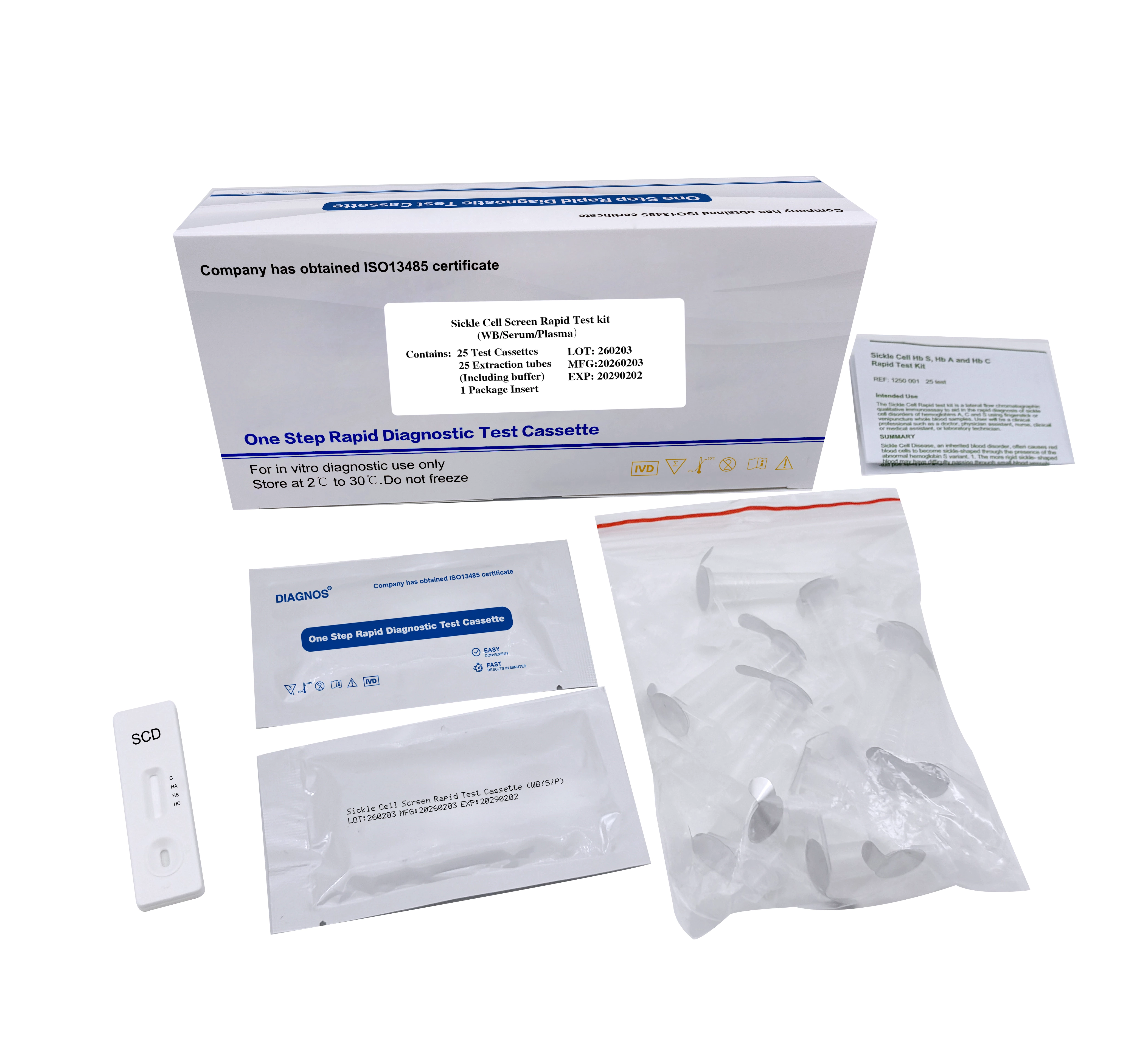 Sickle Cell Screen Rapid Test kit